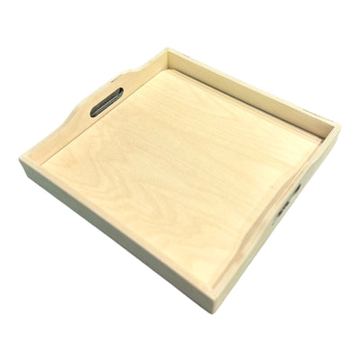 Square Wooden Tray with insert