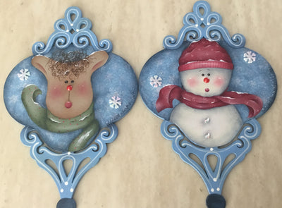 PP 548 - Snowina & Dasher Ornaments