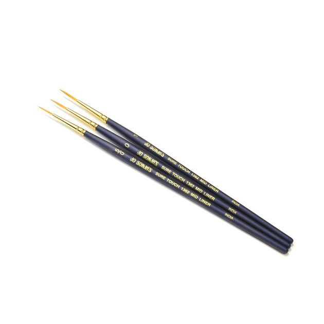 Jo Sonja Brushes 1362 Taklon Mid Liner PineCraft Inc