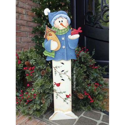 #633 Snowman Porch Greeter
