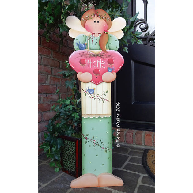 689 Spring Angel Porch Greeter PineCraft Inc