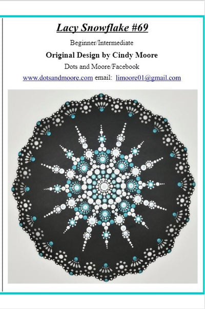 Cindy Moore Lacy Snowflake #69 Pattern Packet