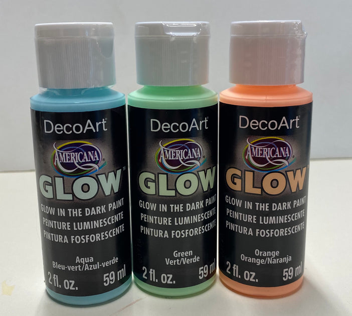 Glow in the dark Americana Paint – PineCraft Inc