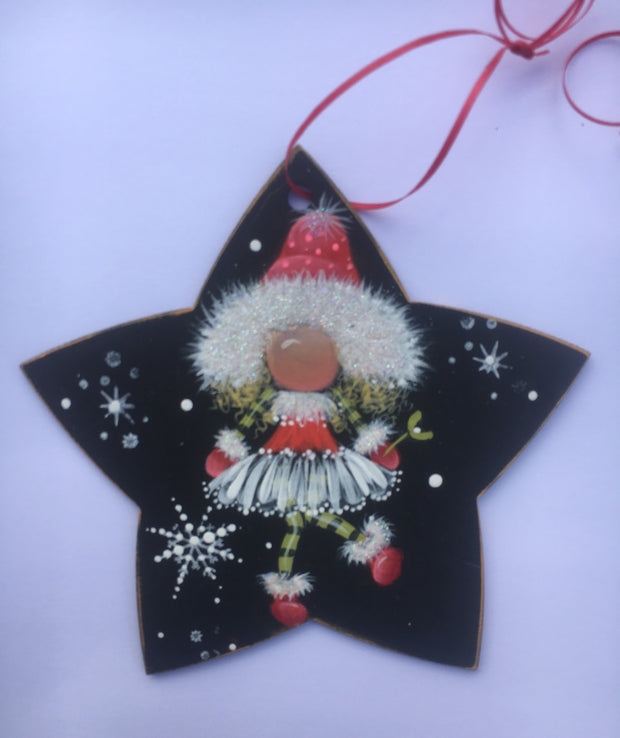Star Ornament by Sharon Wolf