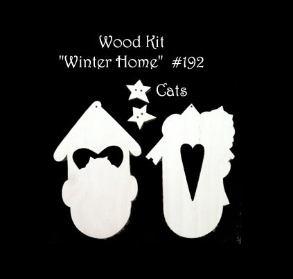 #192 Winter Home Ornaments