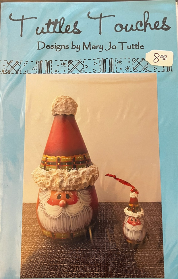 Tuttles Touches Plaid Santa & Ornament Pattern Packet