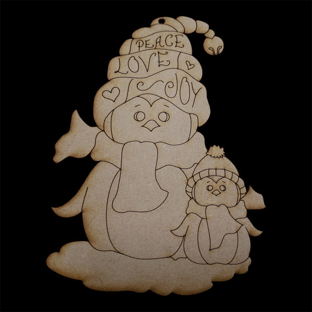 Penguins On Parade Ornament