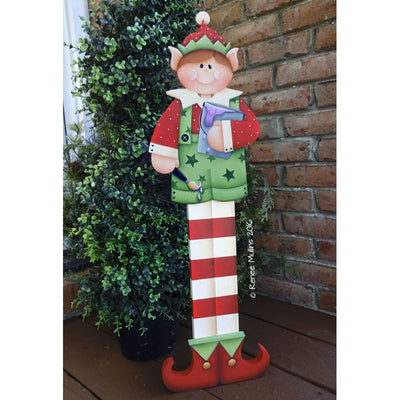 #705 Boy Elf Porch Greeter
