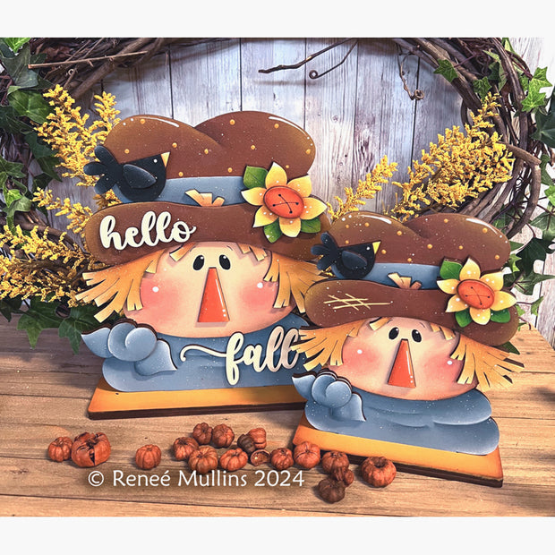 #878-Hello Fall Scarecrow