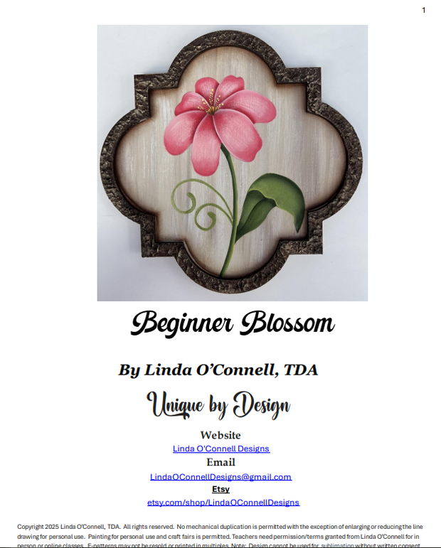 Beginner Blossom PP by Linda O'Connell