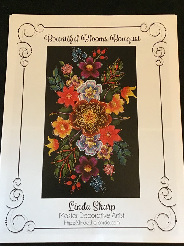 Linda Sharp-Bountiful Blooms Bouquet