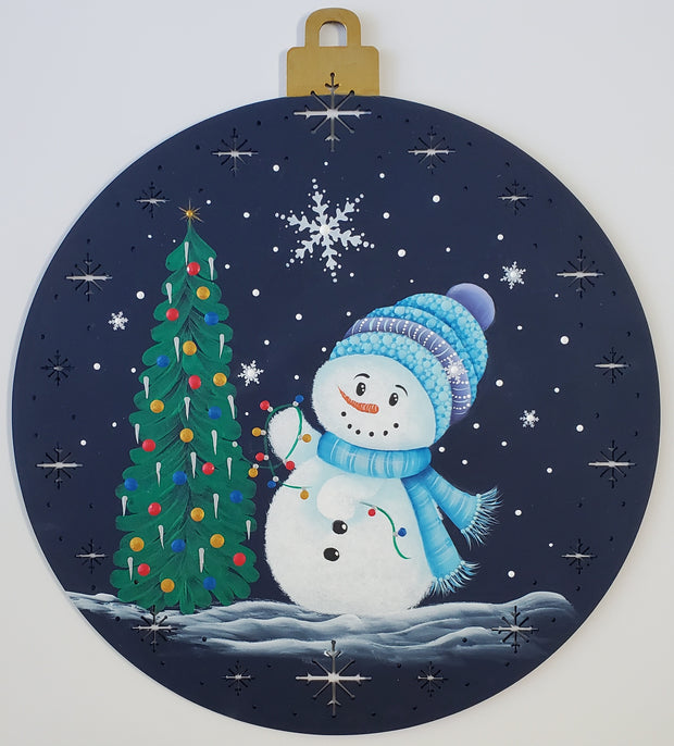 Christmas Snowman #156 Pattern Packet