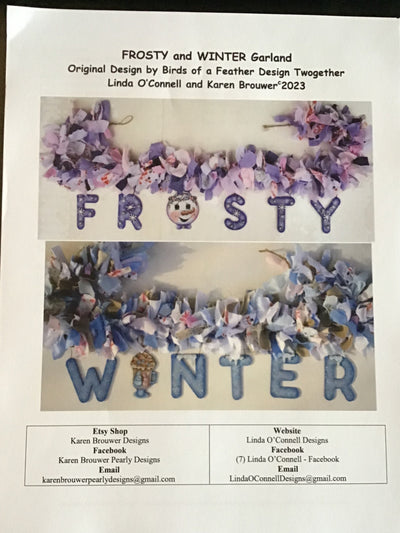 Frosty and Winter Pattern Packet