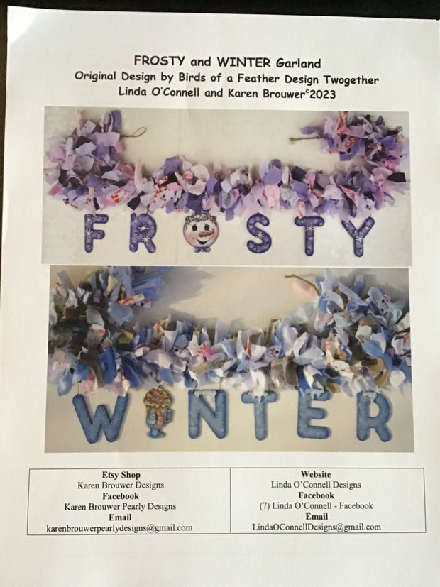 Frosty and Winter Pattern Packet