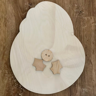 Santa Face Plaque