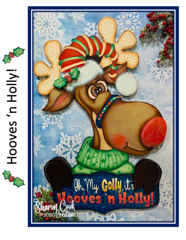 Hooves N Holly Pattern Packet