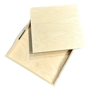 Square Wooden Tray with insert