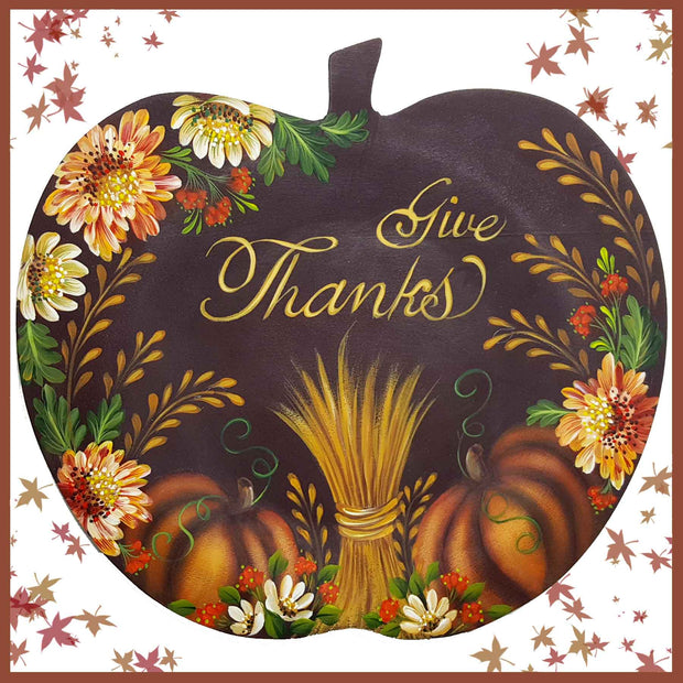 Give Thanks Pumpkin Pattern Packet