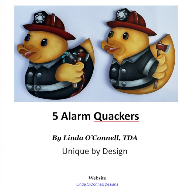 Linda O’Connell 5 Alarm Quacker Duck Ornament