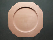 10"Scalloped Square Plate