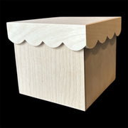 Nesting Scalloped Square Boxes