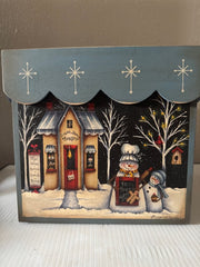 Nesting Scalloped Square Boxes