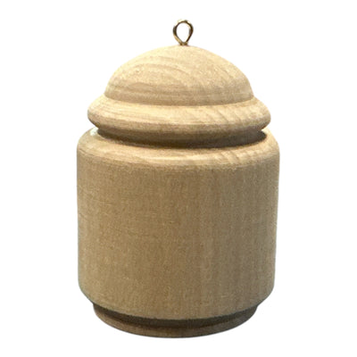 Domed Turned Ornament