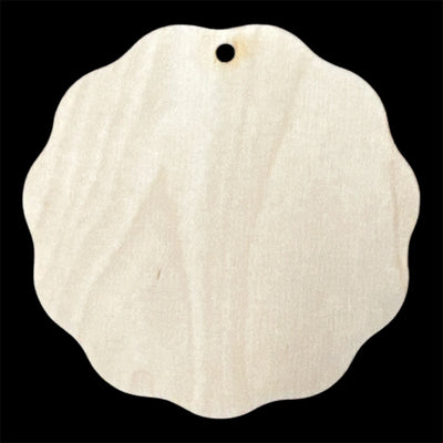 Laurie Speltz Wavy Round Ornament