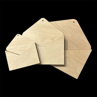 Wooden Envelopes