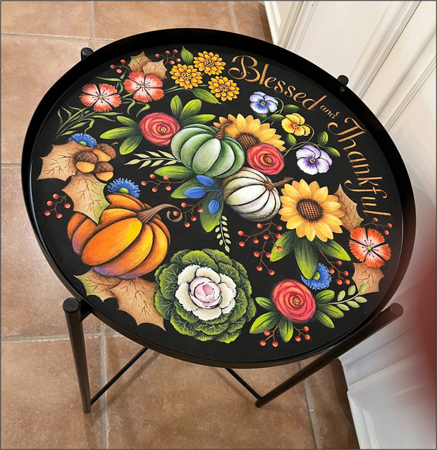 Tabletop 17” Circle with Acrylic Cover