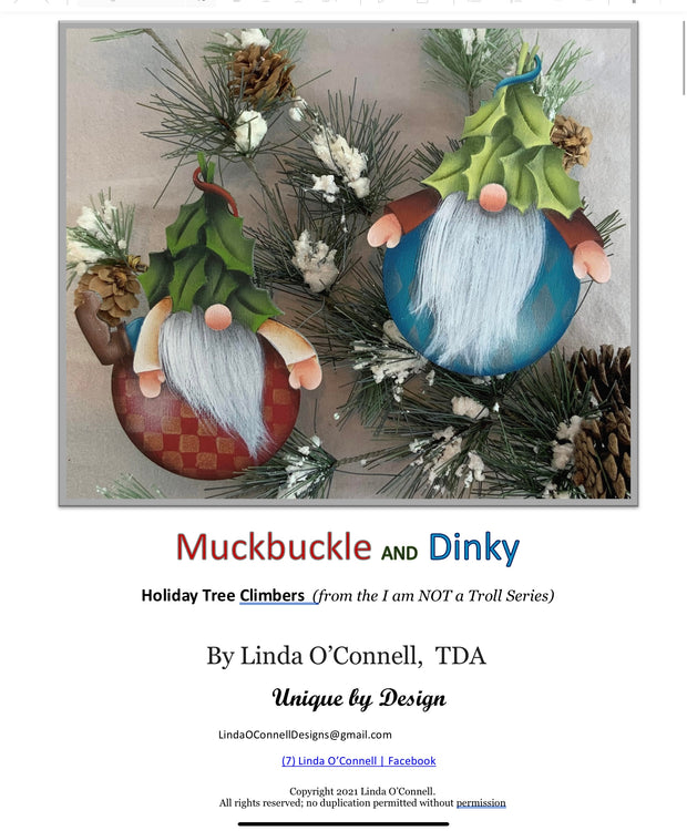 Muckbuckle and Dinky Pattern Packet