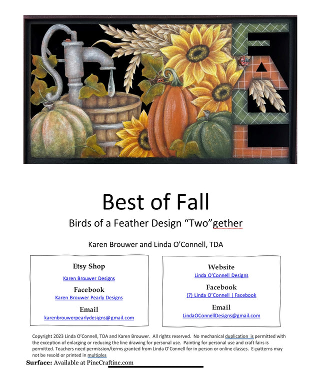 Best of Fall Pattern Packet