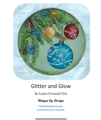 Glitter and Glow Bowl Pattern Packet