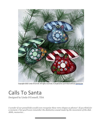 Calls to Santa Pattern Packet