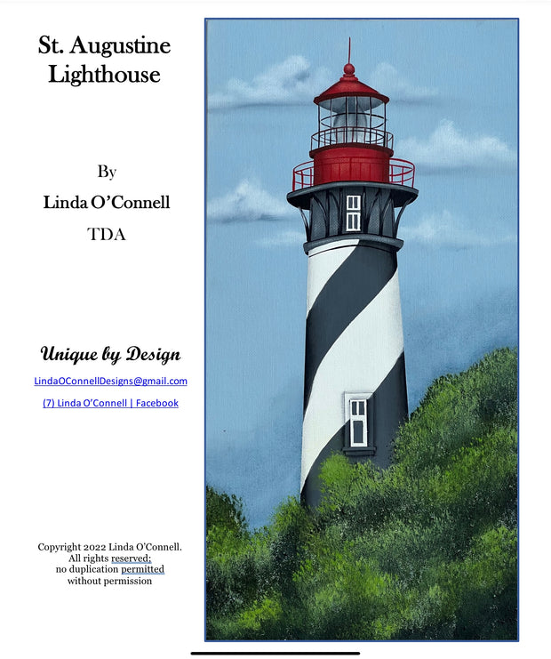St Augustines Lighthouse Pattern Packet