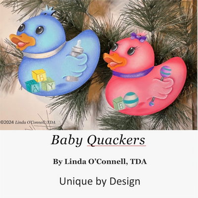 Linda O’Connell Baby Duck Ornaments