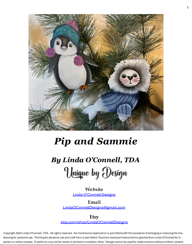 Pip and Sammie-by Linda O'Connell