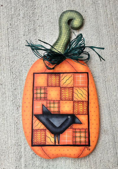 Tuttles Touches Quilt on a Pumpkin PP