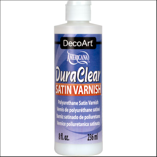 Duraclear Satin Varnish 8 oz