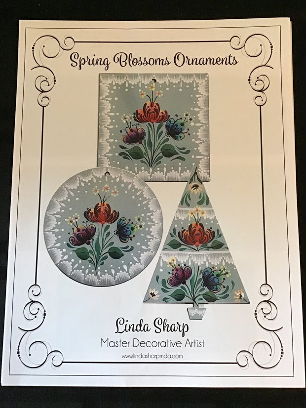 Linda Sharp-Spring Blossoms Ornaments