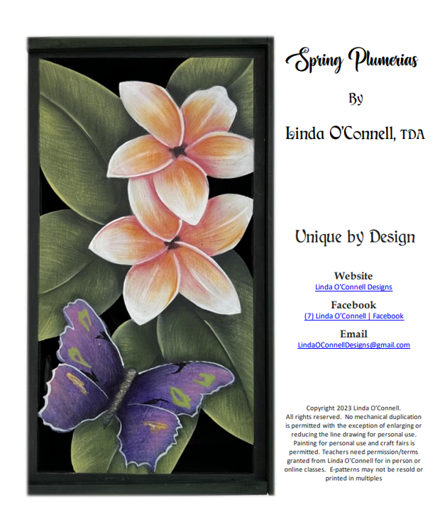 Spring Plumeria-by Linda O'Connell