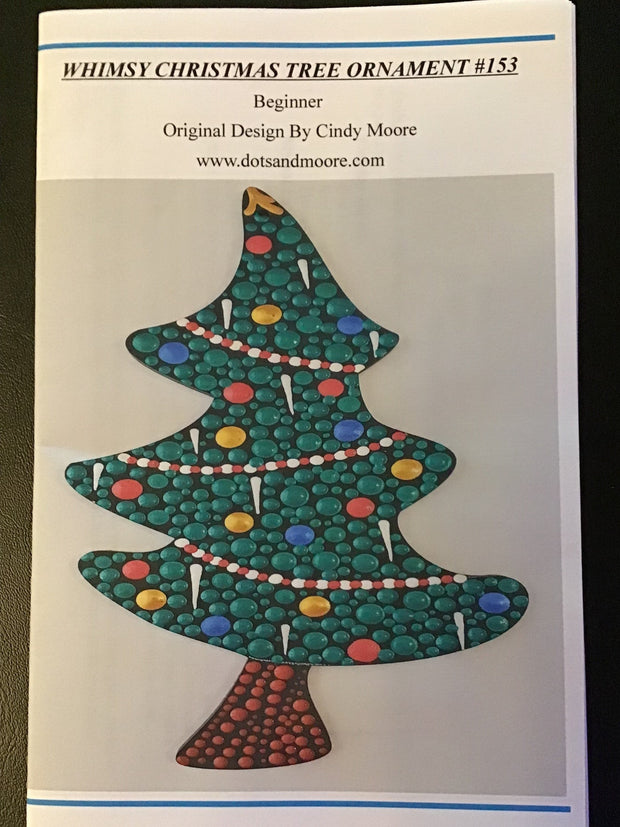 Cindy Moore Whimsy Christmas Tree Ornament #153