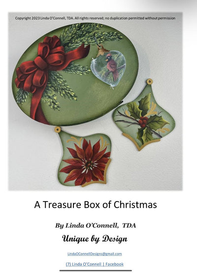A Treasure Box of Christmas Pattern Packet