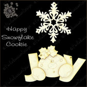 #83 “Happy Snowflake Cookie"