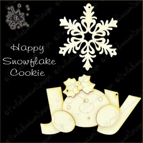 #83 “Happy Snowflake Cookie"