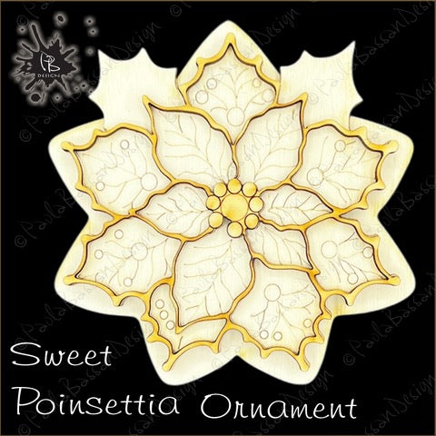 #79 "Sweet Poinsettia Ornament"