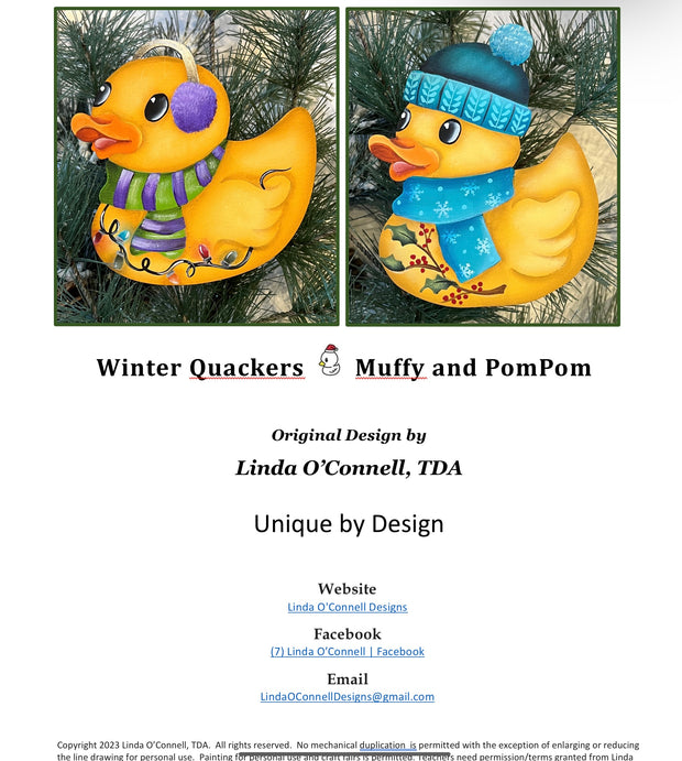 Winter Quackers Pattern Packet