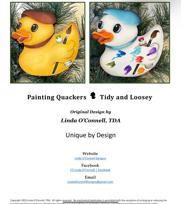 Painting Quackers Pattern Packet