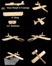 Tuff Glider Wooden Airplane Kit