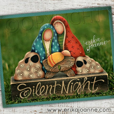 Silent Night Nativity Pattern Packet